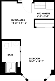 Deluxe Suite – 374 Sq Ft